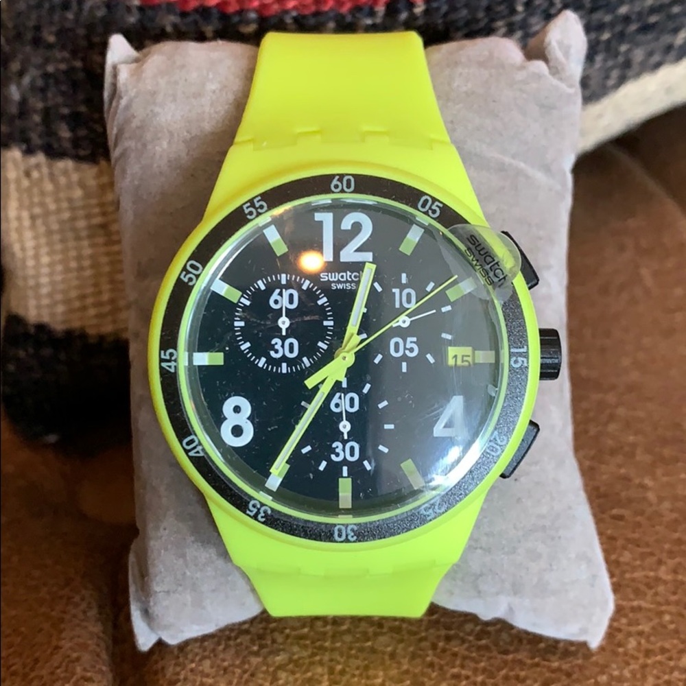 Swatch limited edition Red Bull X Fighters Watch